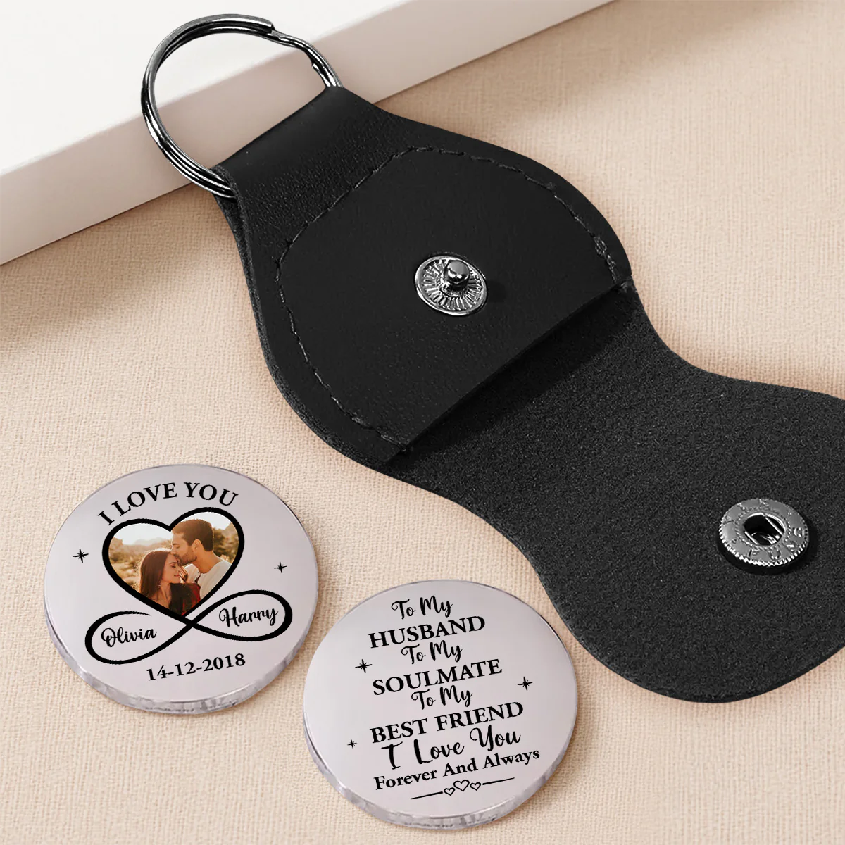 Timeless Love - Personalized Custom Pocket Hug - Image 2