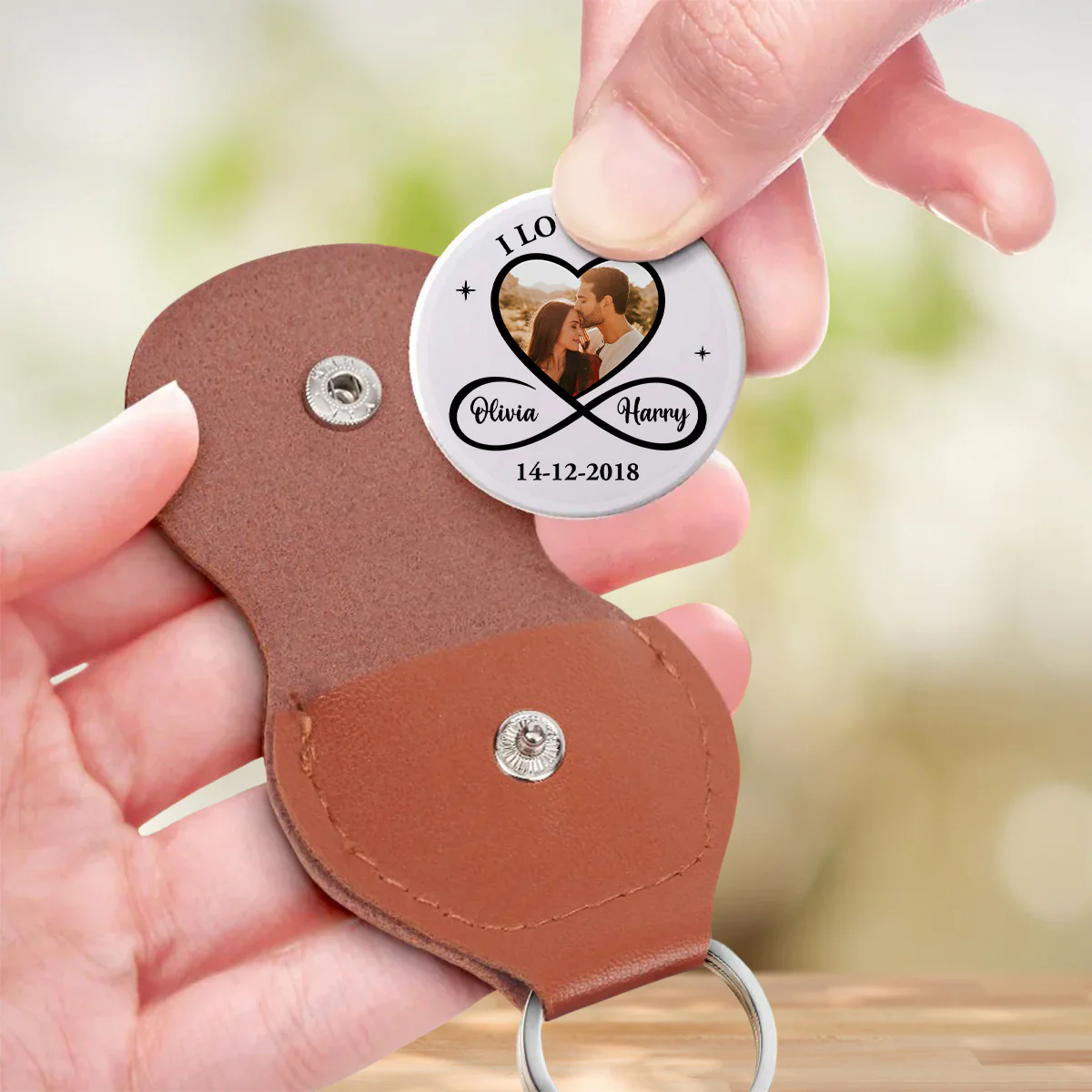 Timeless Love - Personalized Custom Pocket Hug - Image 3