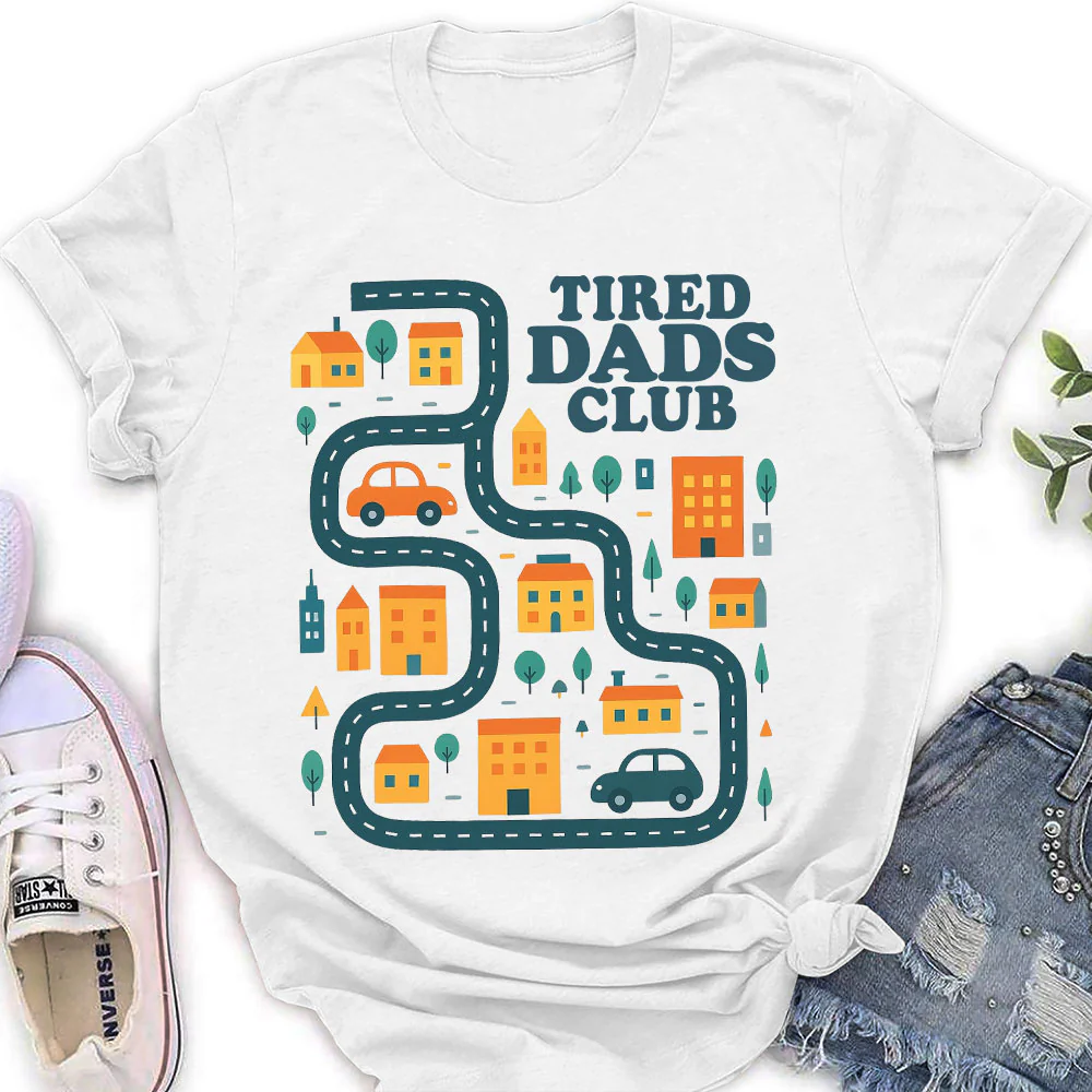 Tired Dads Husbands Club - Personalized Custom Shirt - Image 12