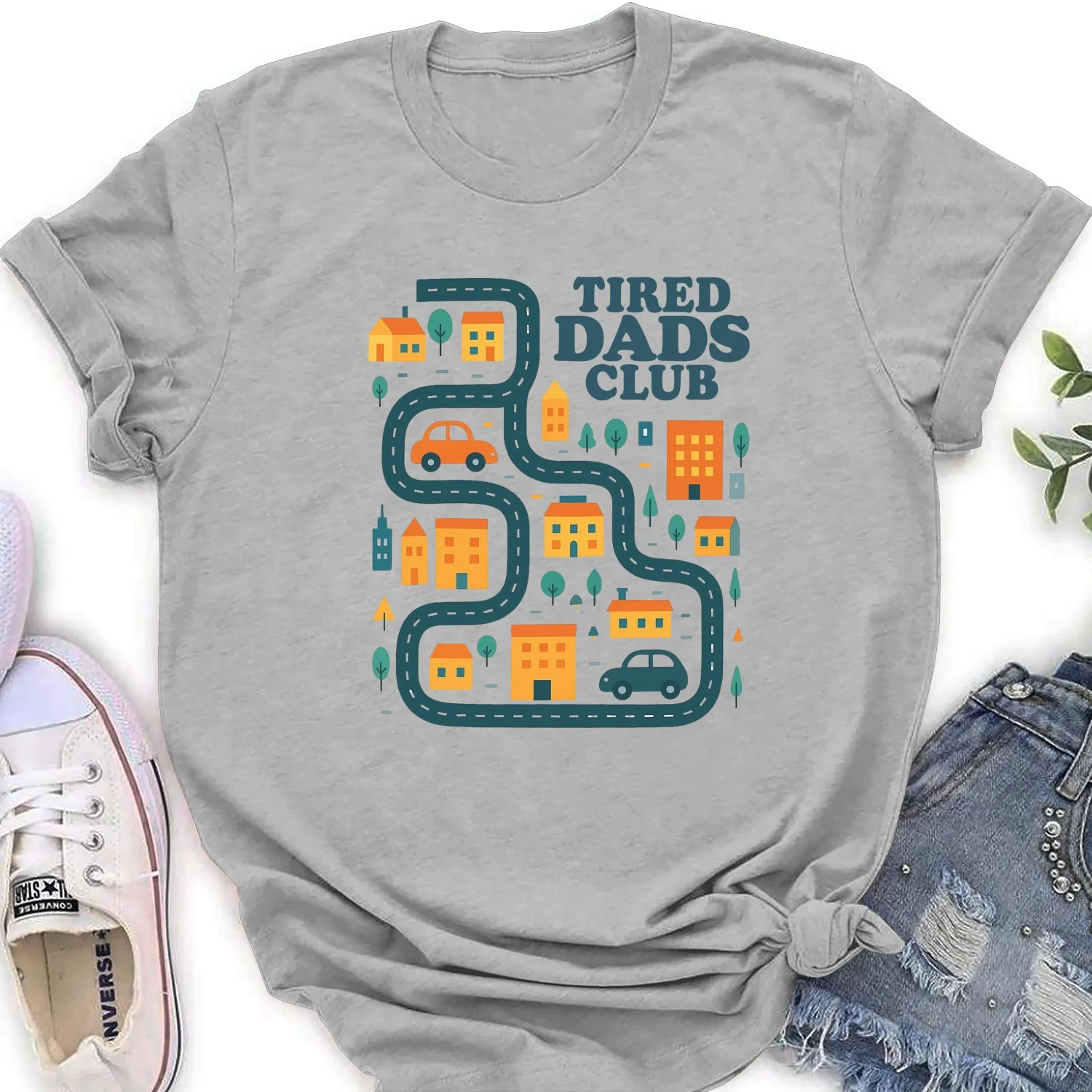 Tired Dads Husbands Club - Personalized Custom Shirt - Image 25