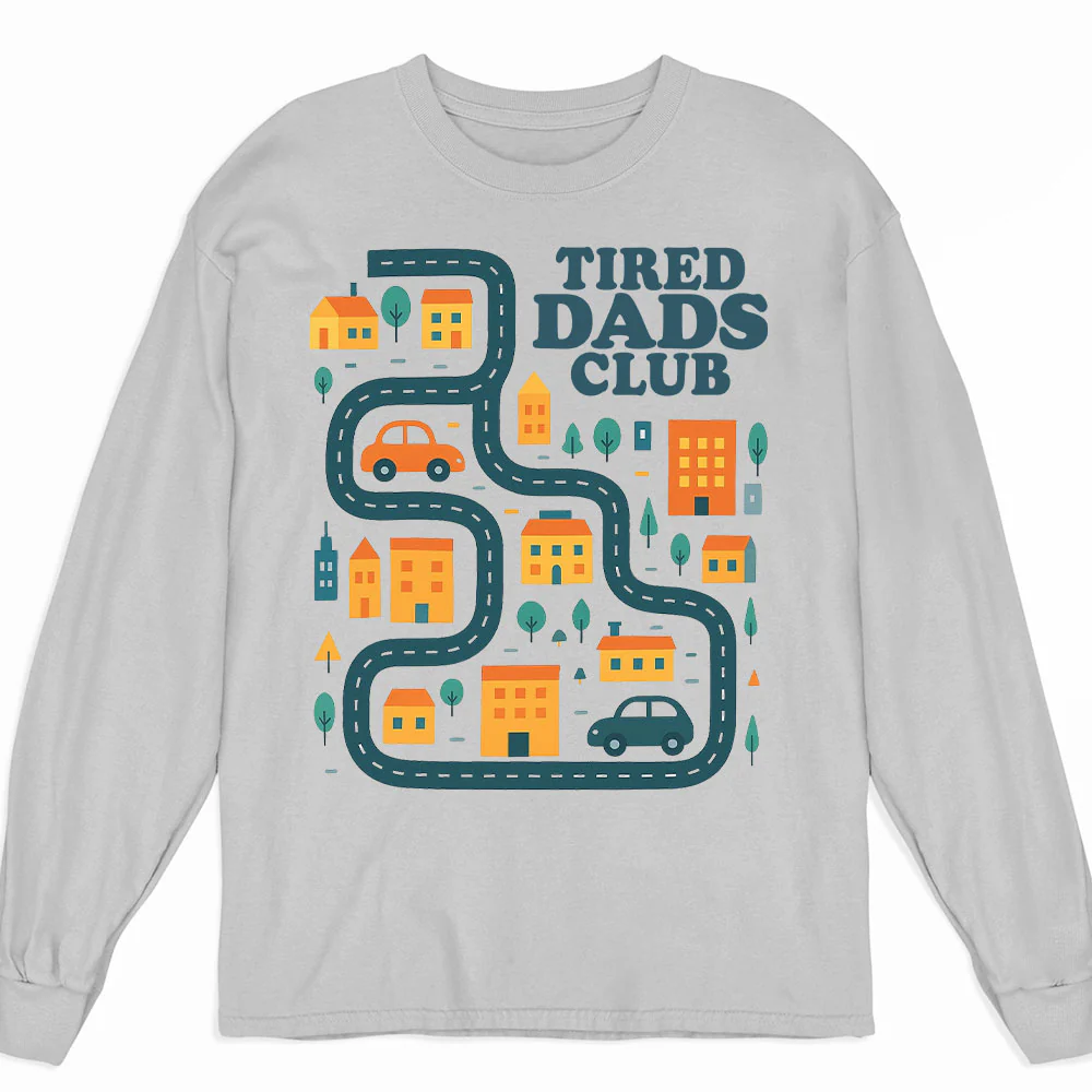 Tired Dads Husbands Club - Personalized Custom Shirt - Image 5
