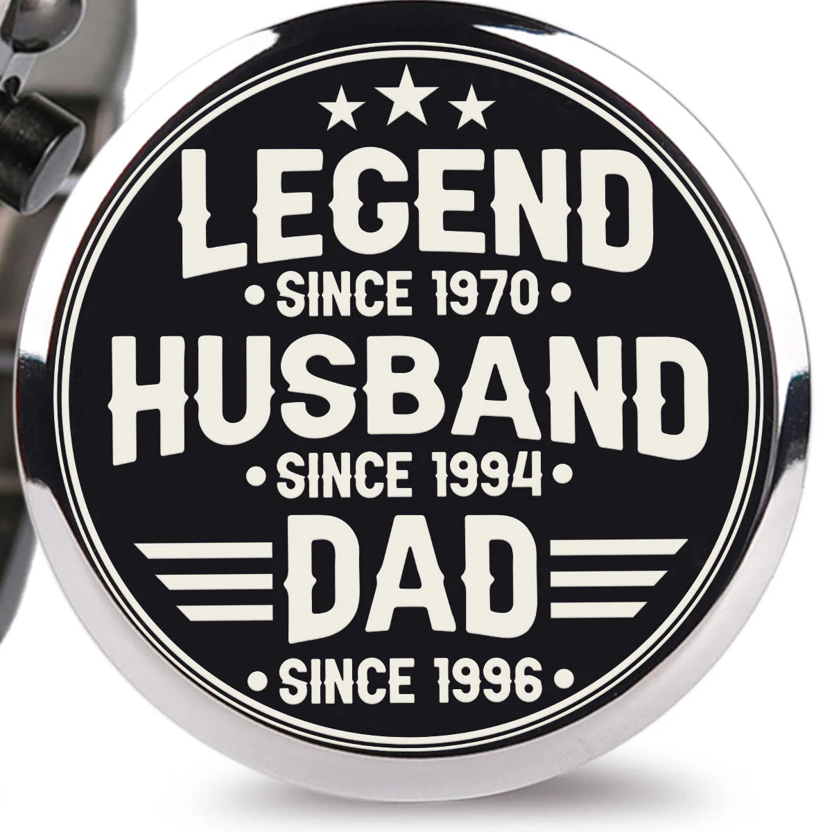 To Be Dad - Personalized Engraved Wooden Watches GQ026 - Image 2