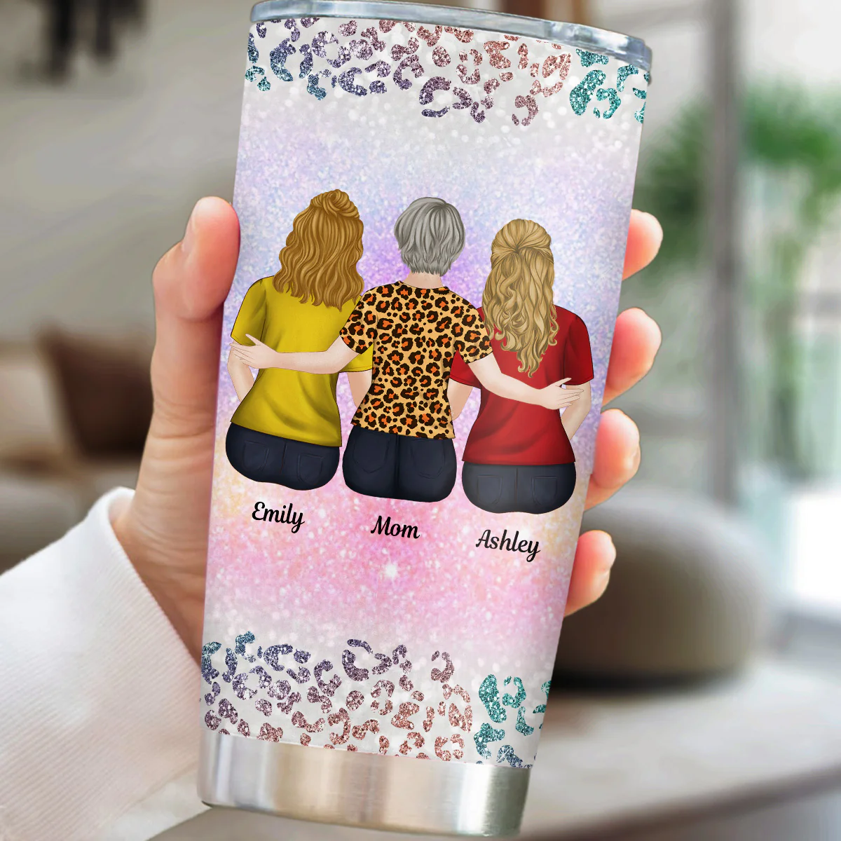 To My Badass Daughter - Personalized Custom Tumbler - Image 3