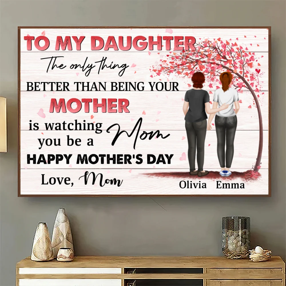 To My Daughter - Personalized Custom Poster - Image 6
