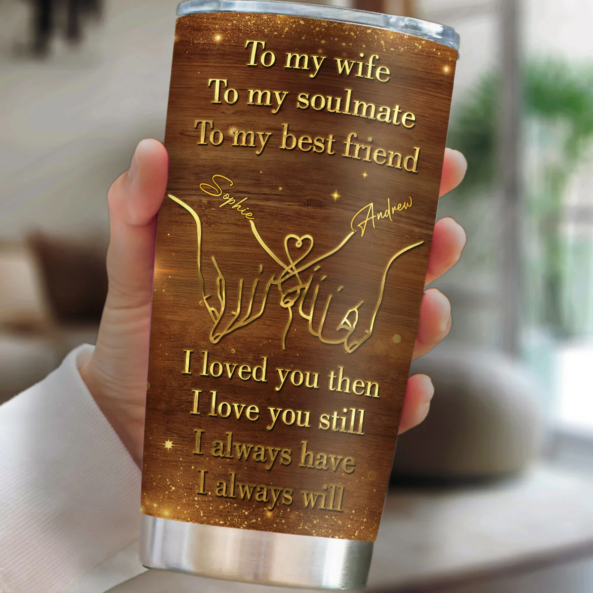 To My Everlasting Love - Personalized Custom Tumbler - Image 3