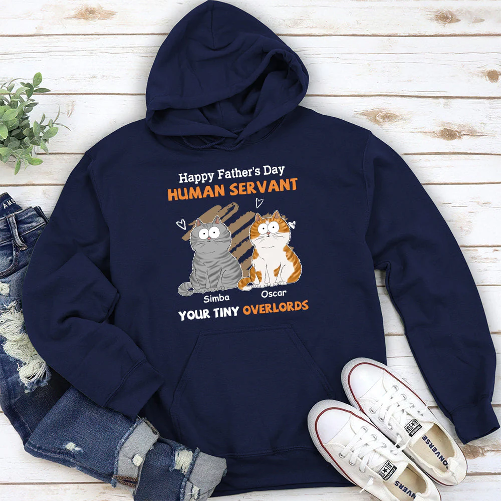To My Human Servant - Personalized Custom Hoodie - Image 2