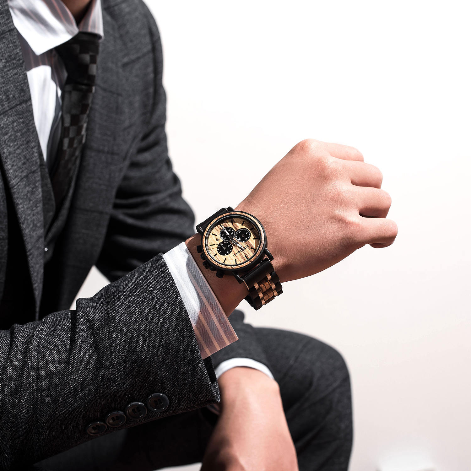 To My Husband - Personalized Engraved Wooden Watches GP009 - Image 7