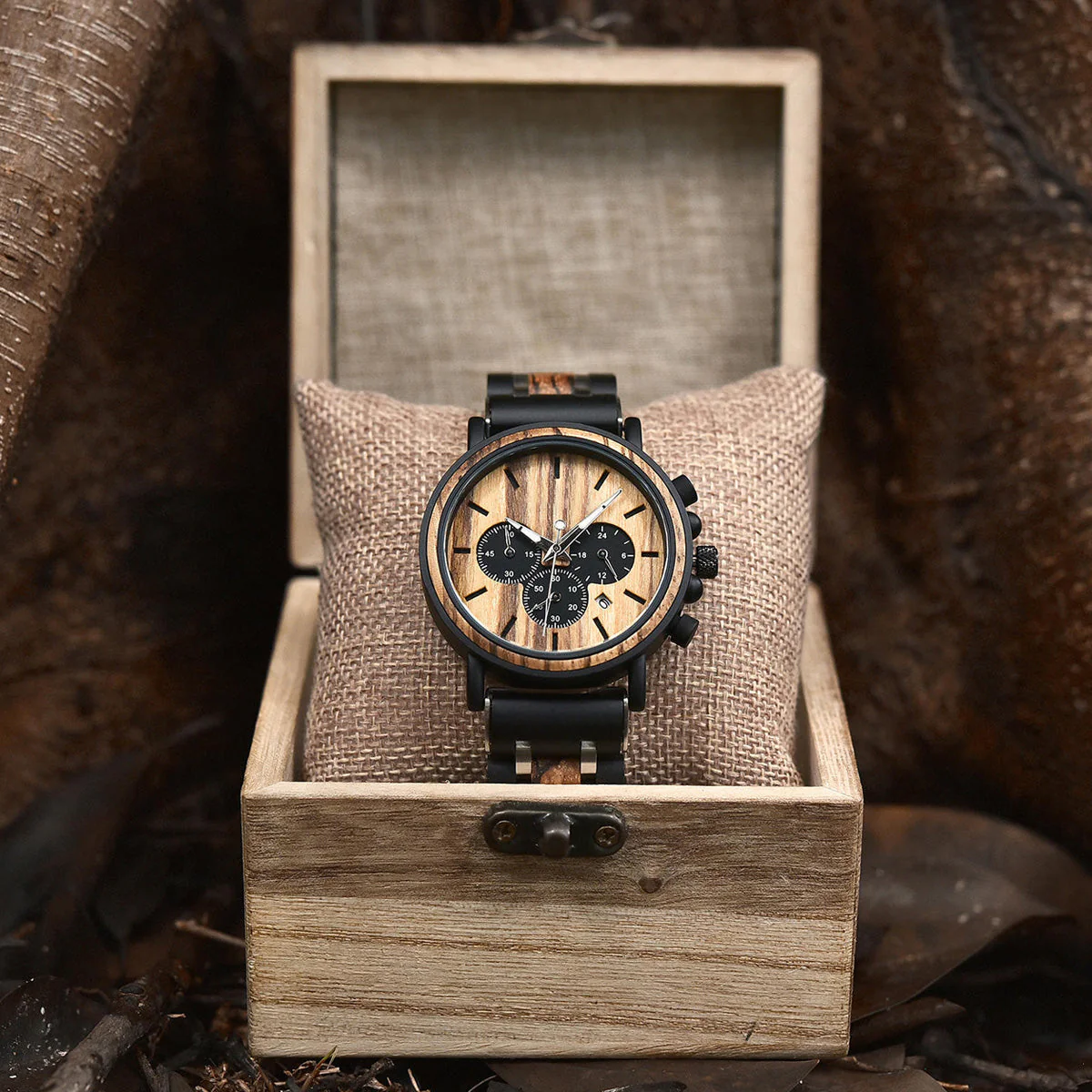 To My Husband - Personalized Engraved Wooden Watches GP009 - Image 8