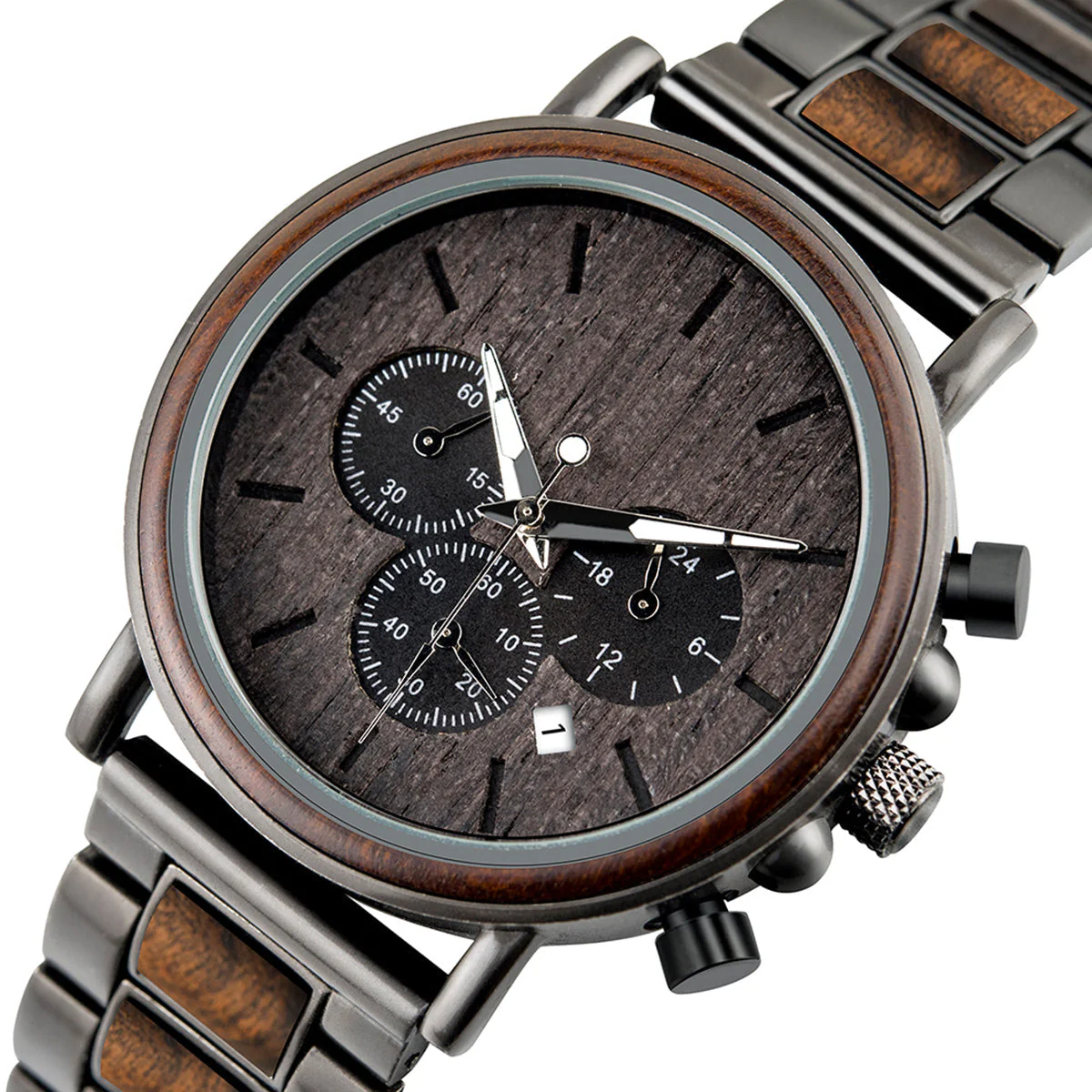 To My Husband - Personalized Engraved Wooden Watches GQ026 - Image 3