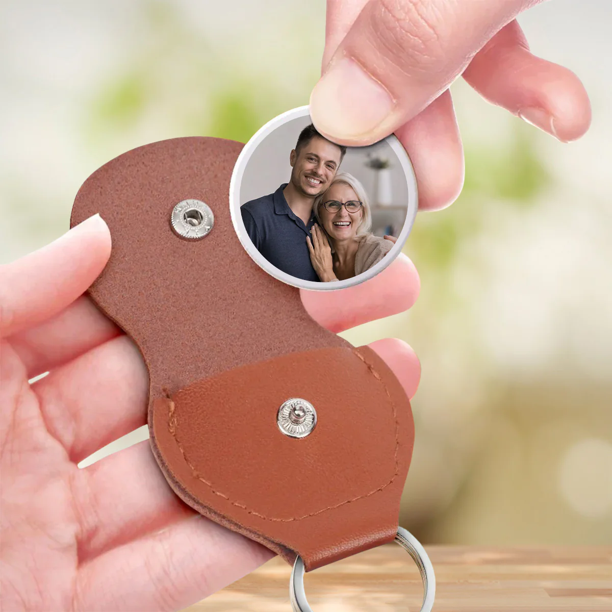 To My Son - Personalized Custom Pocket Hug - Image 3