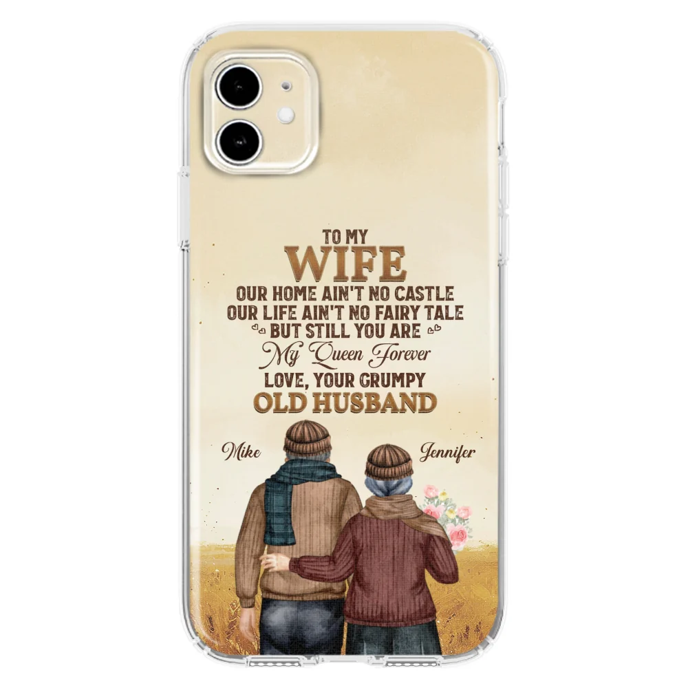 To My Wife You Are My Queen Forever - Personalized Custom Phone Case - Image 10