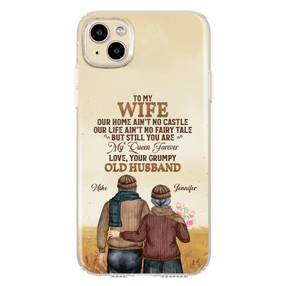 To My Wife You Are My Queen Forever - Personalized Custom Phone Case - Image 13