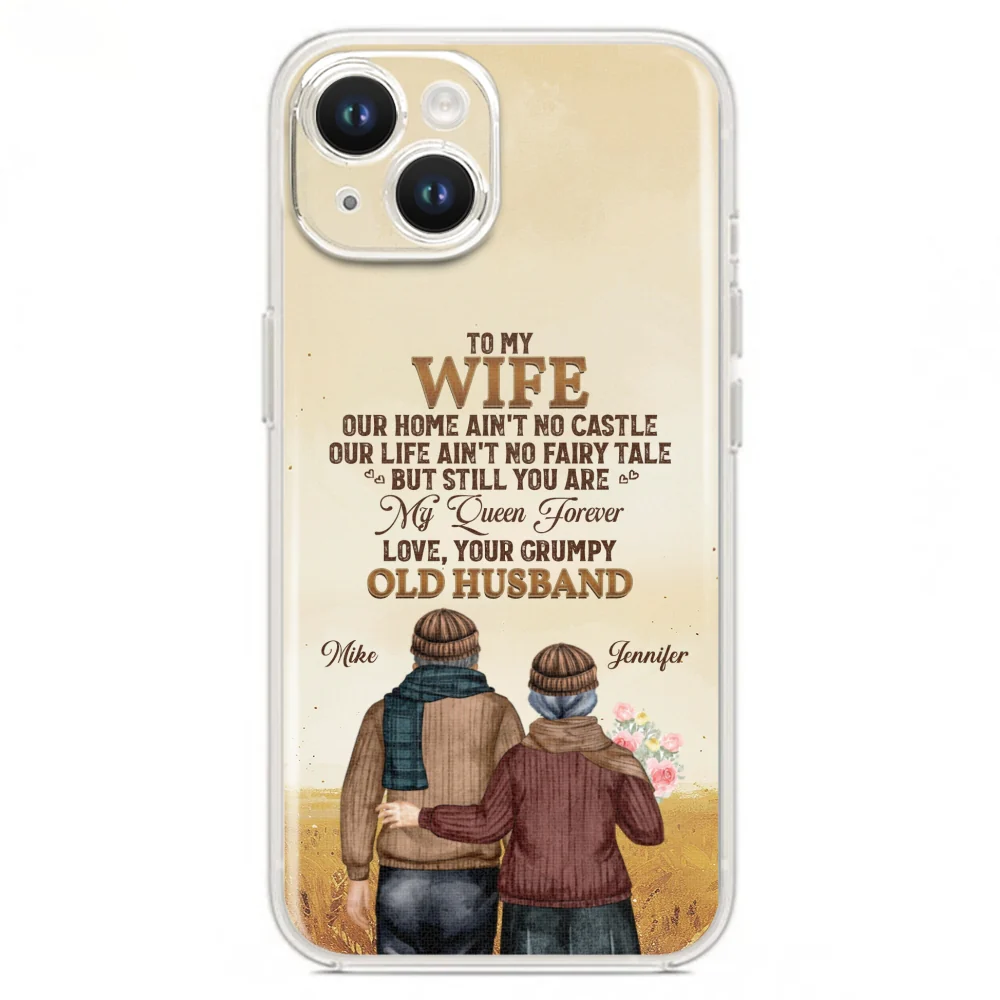 To My Wife You Are My Queen Forever - Personalized Custom Phone Case - Image 16