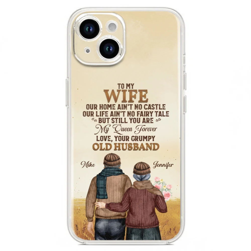 To My Wife You Are My Queen Forever - Personalized Custom Phone Case - Image 17