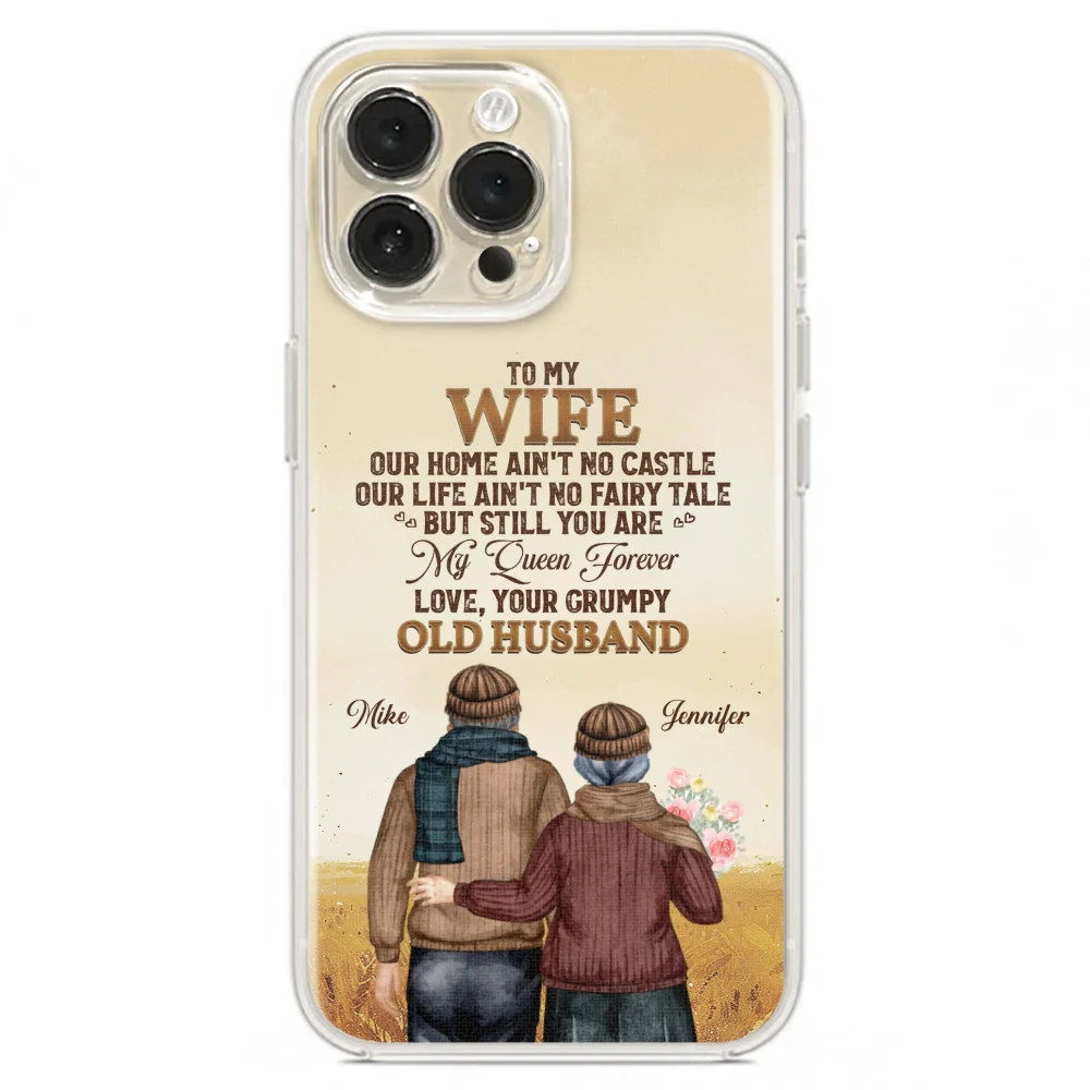 To My Wife You Are My Queen Forever - Personalized Custom Phone Case - Image 19