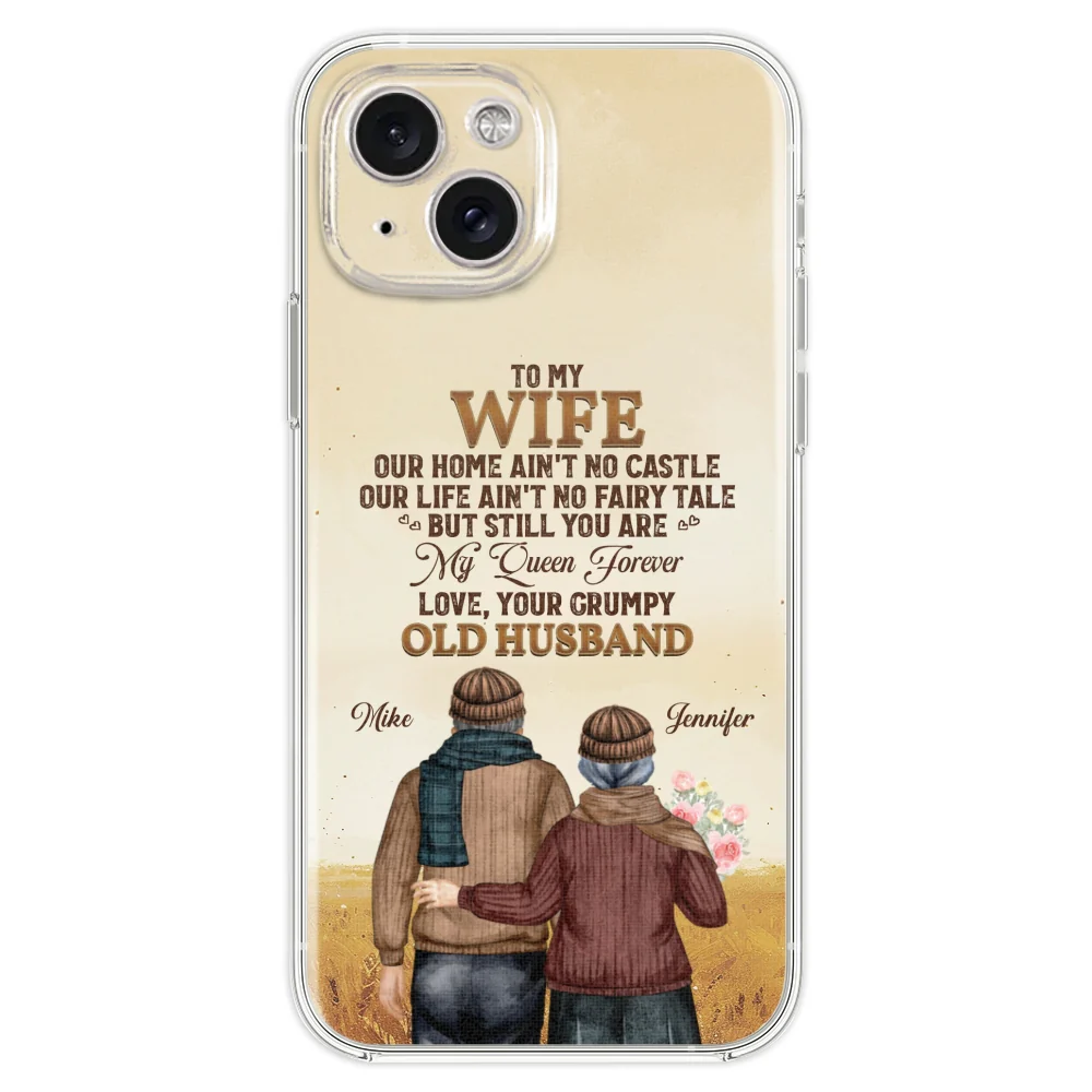 To My Wife You Are My Queen Forever - Personalized Custom Phone Case - Image 20