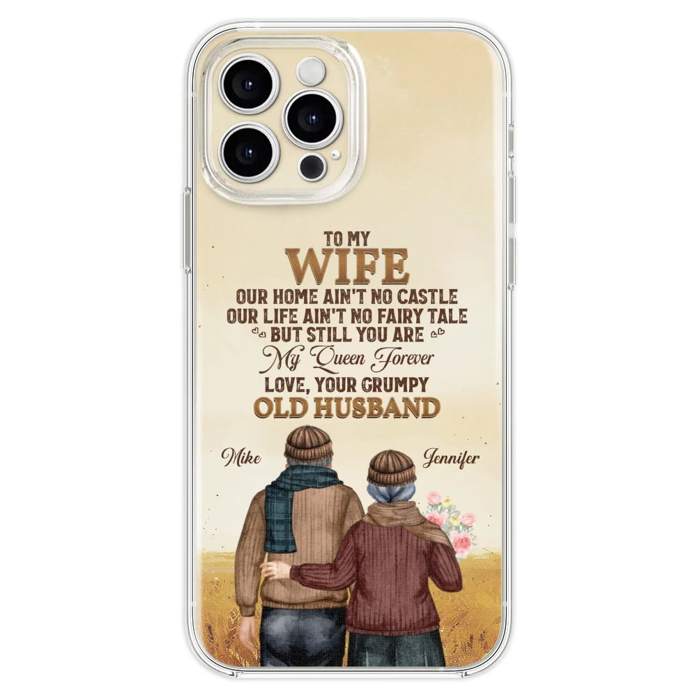 To My Wife You Are My Queen Forever - Personalized Custom Phone Case - Image 21