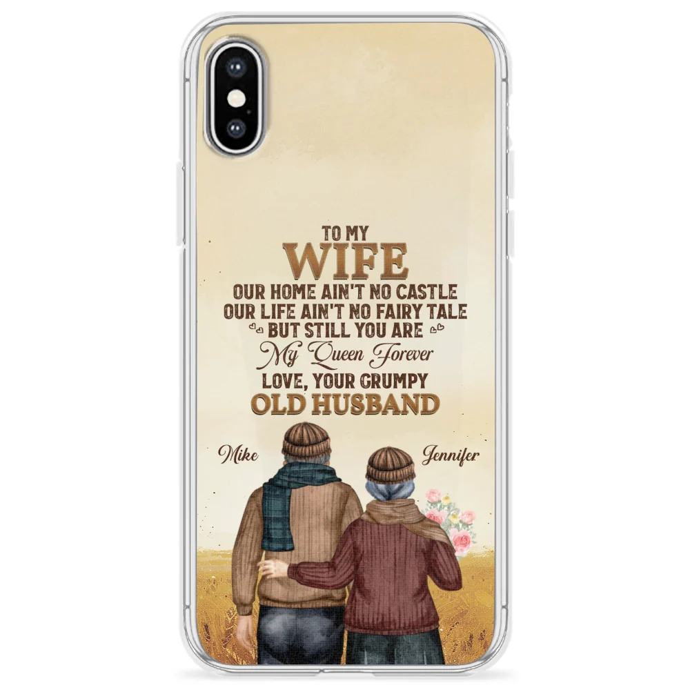To My Wife You Are My Queen Forever - Personalized Custom Phone Case - Image 24