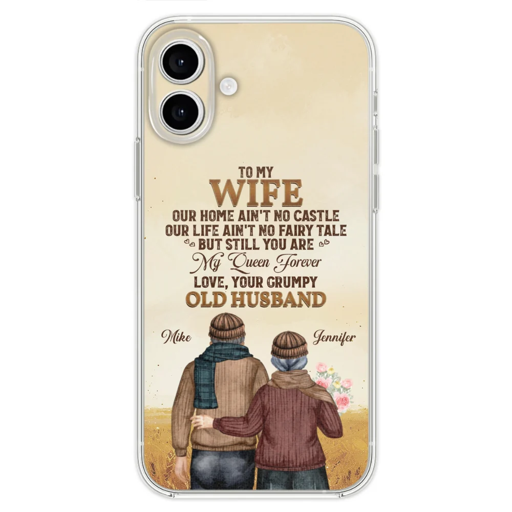 To My Wife You Are My Queen Forever - Personalized Custom Phone Case - Image 25