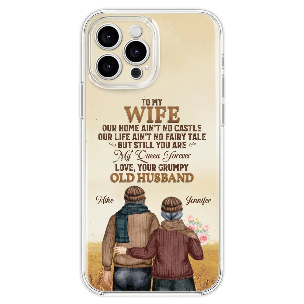 To My Wife You Are My Queen Forever - Personalized Custom Phone Case - Image 26