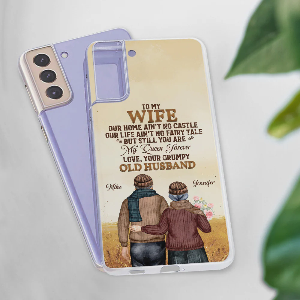 To My Wife You Are My Queen Forever - Personalized Custom Phone Case - Image 27