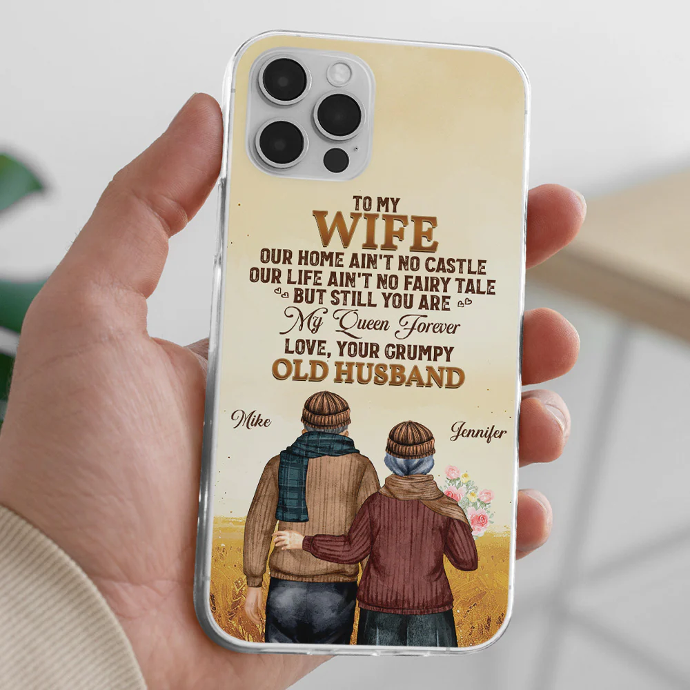 To My Wife You Are My Queen Forever - Personalized Custom Phone Case - Image 4