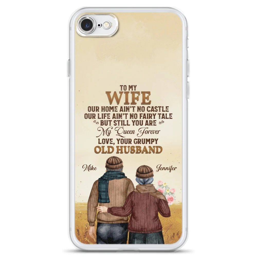 To My Wife You Are My Queen Forever - Personalized Custom Phone Case - Image 5