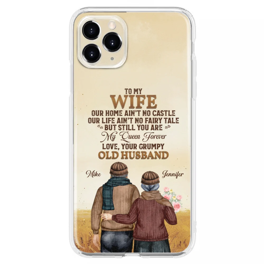To My Wife You Are My Queen Forever - Personalized Custom Phone Case - Image 9
