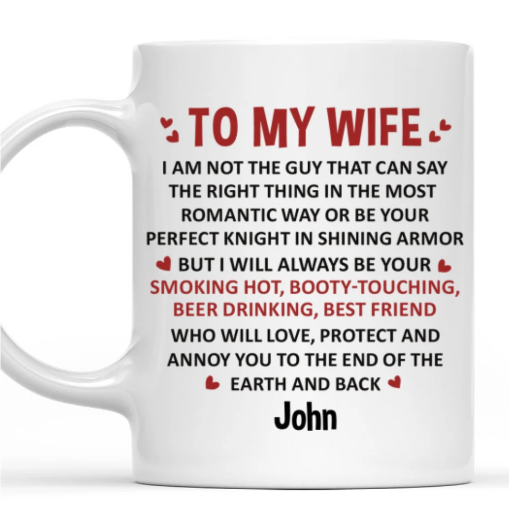 To My Wifey - Personalized Custom Coffee Mug - Image 6