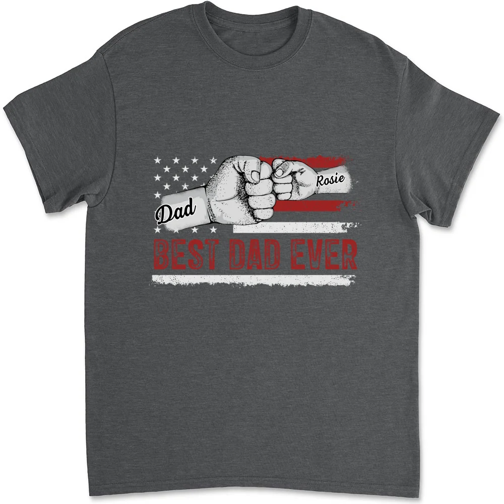 To The Best Dad - Personalized Custom Shirt - Image 10