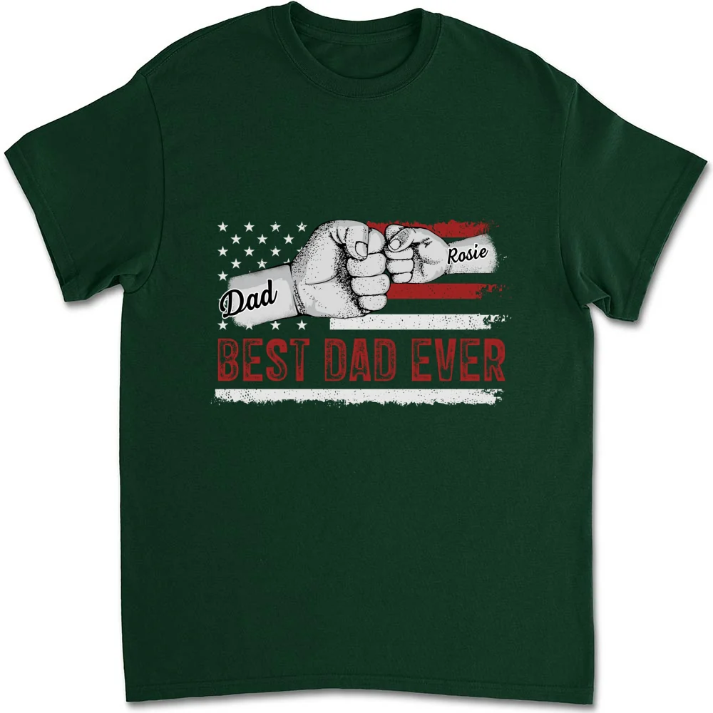 To The Best Dad - Personalized Custom Shirt - Image 11