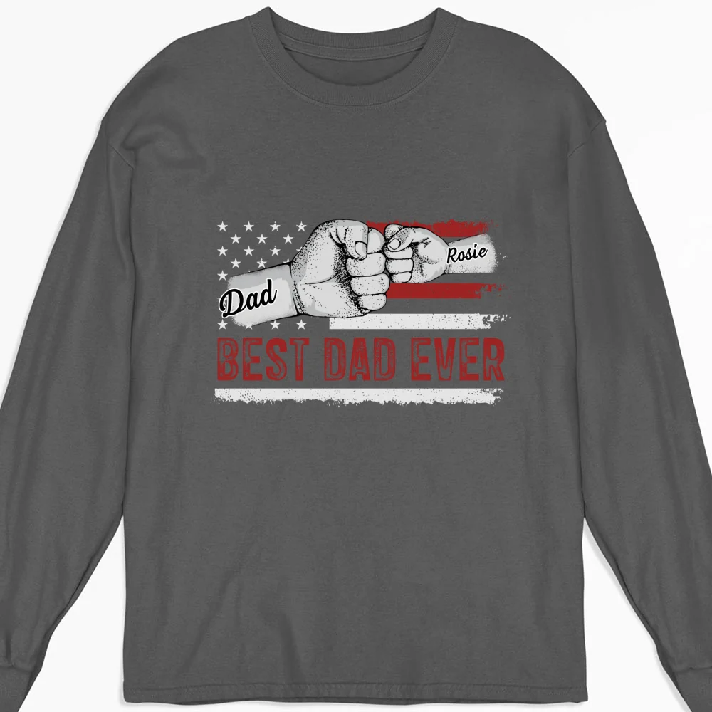 To The Best Dad - Personalized Custom Shirt - Image 14