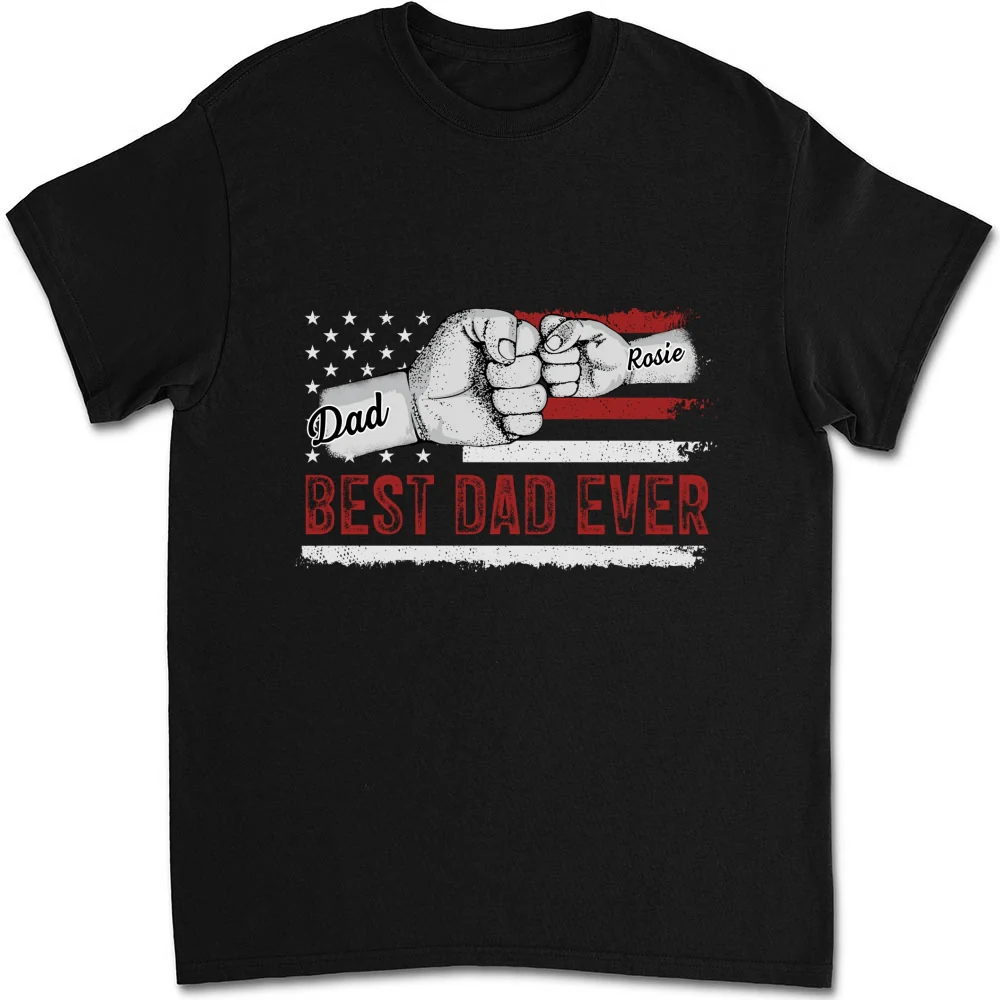 To The Best Dad - Personalized Custom Shirt - Image 9
