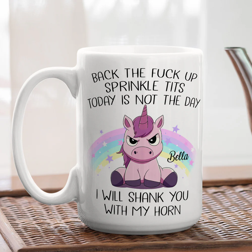Today Is Not The Day - Personalized Custom Coffee Mug - Image 4