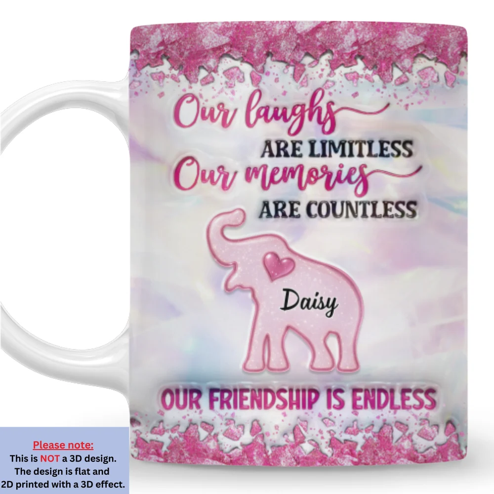 Together As Us - Personalized Custom 3D Inflated Effect Coffee Mug - Image 6