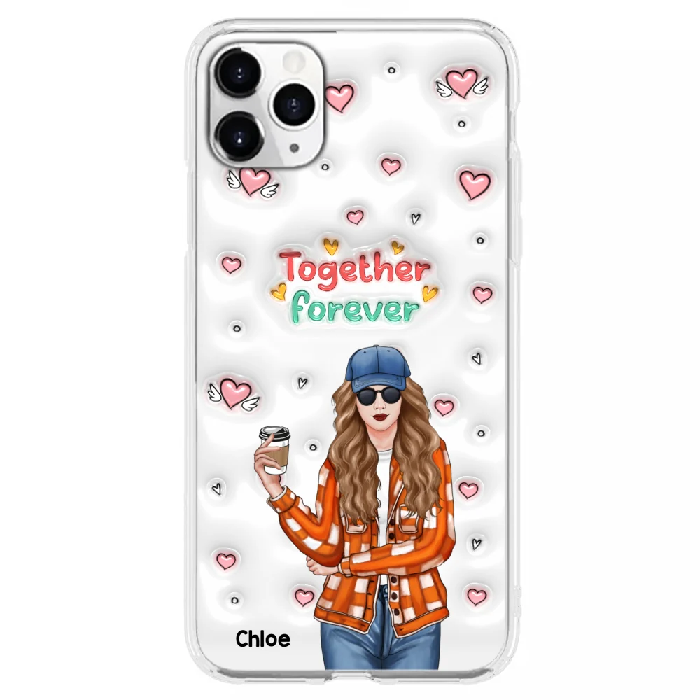 Together Forever - Personalized Custom 3D Inflated Effect Phone Case - Image 10