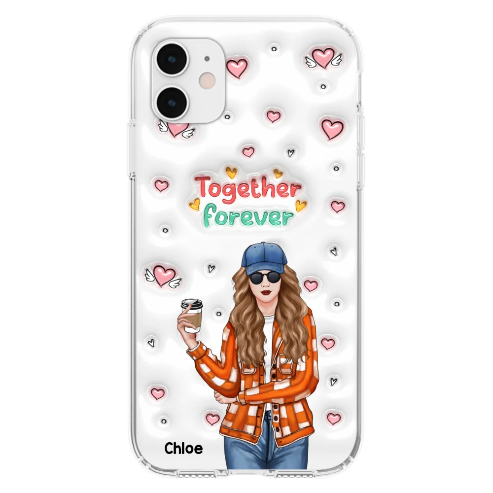 Together Forever - Personalized Custom 3D Inflated Effect Phone Case - Image 11