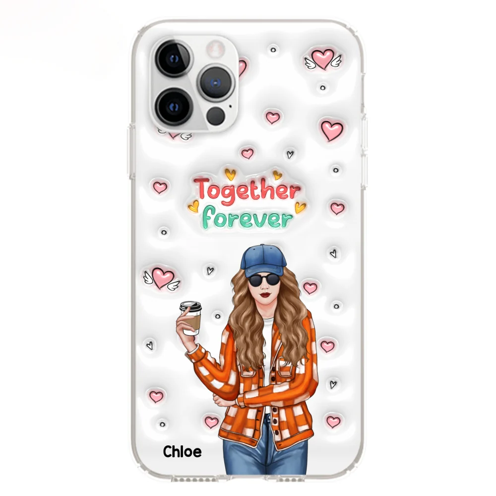 Together Forever - Personalized Custom 3D Inflated Effect Phone Case - Image 12