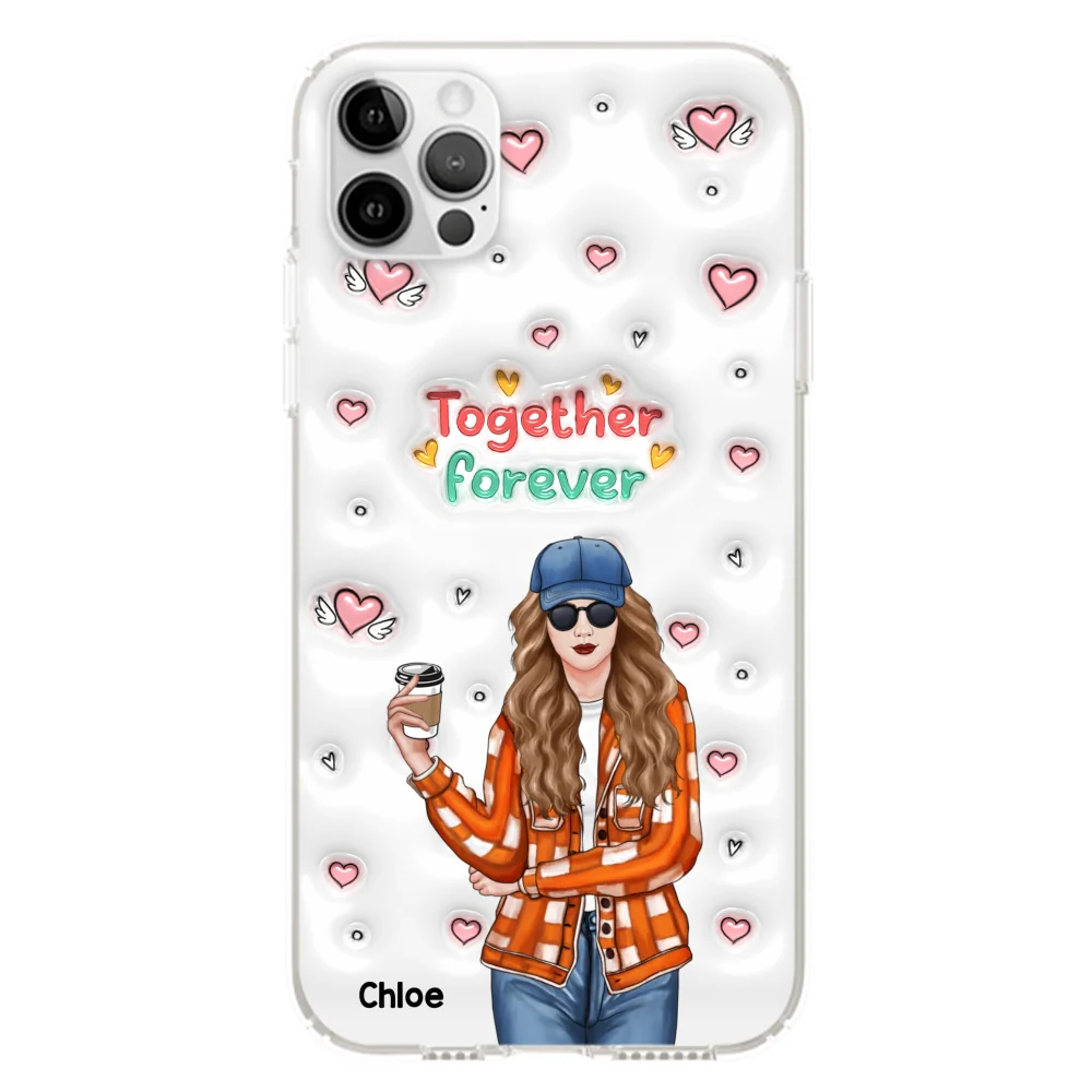 Together Forever - Personalized Custom 3D Inflated Effect Phone Case - Image 13