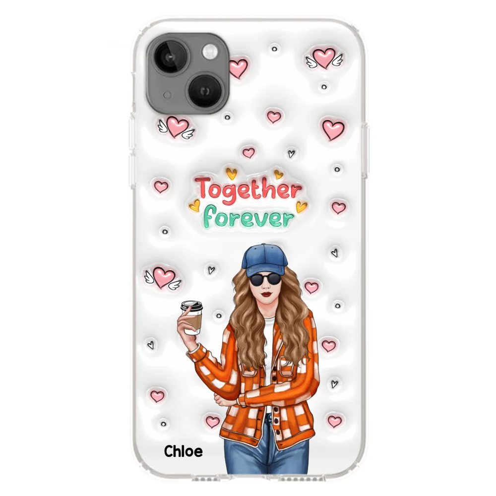 Together Forever - Personalized Custom 3D Inflated Effect Phone Case - Image 14