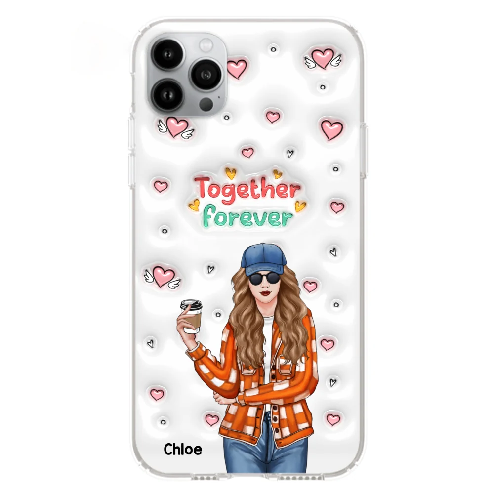 Together Forever - Personalized Custom 3D Inflated Effect Phone Case - Image 15