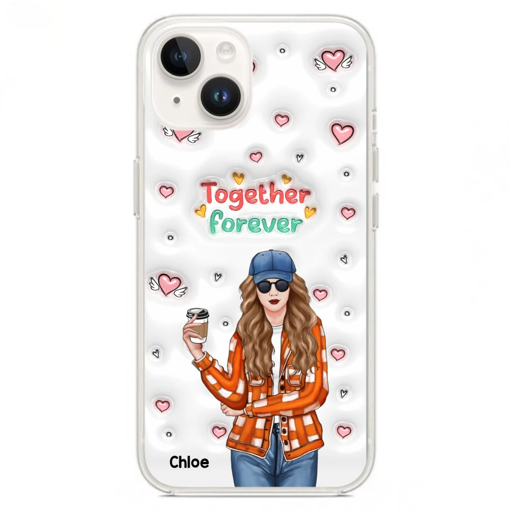 Together Forever - Personalized Custom 3D Inflated Effect Phone Case - Image 17
