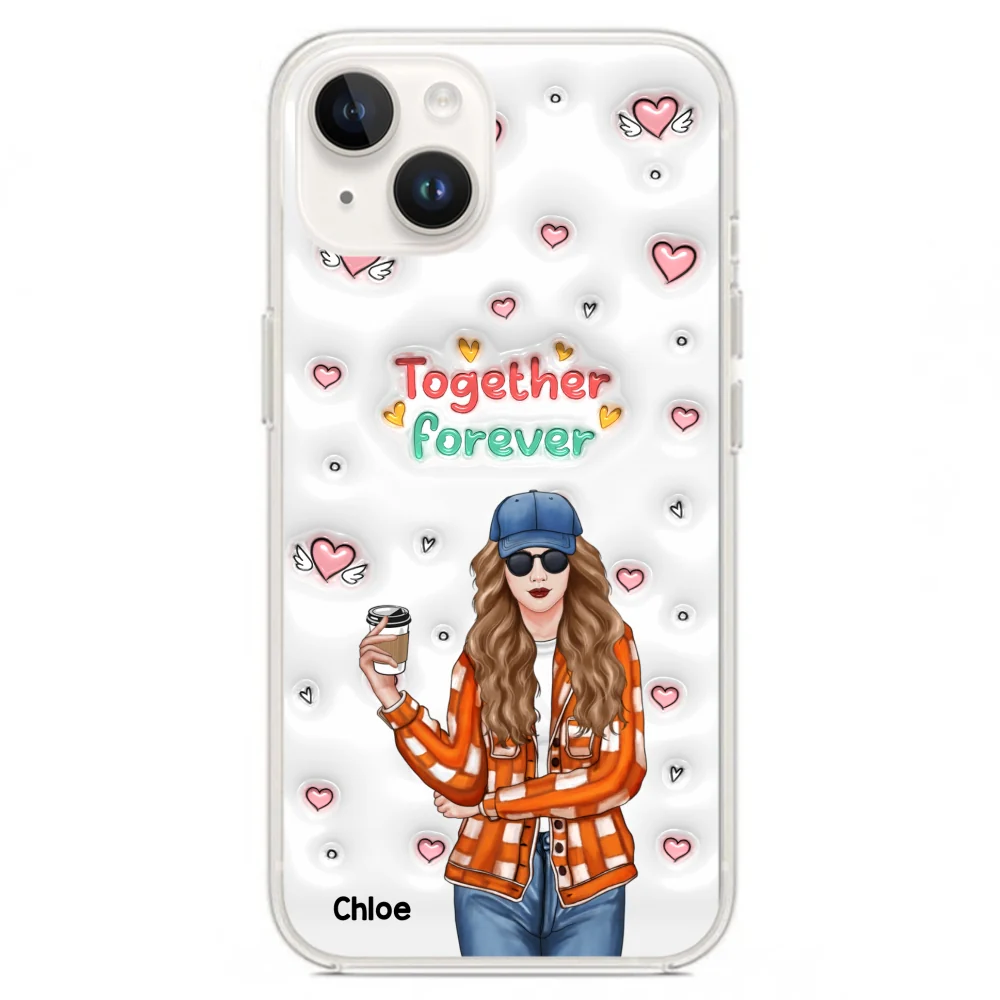 Together Forever - Personalized Custom 3D Inflated Effect Phone Case - Image 18