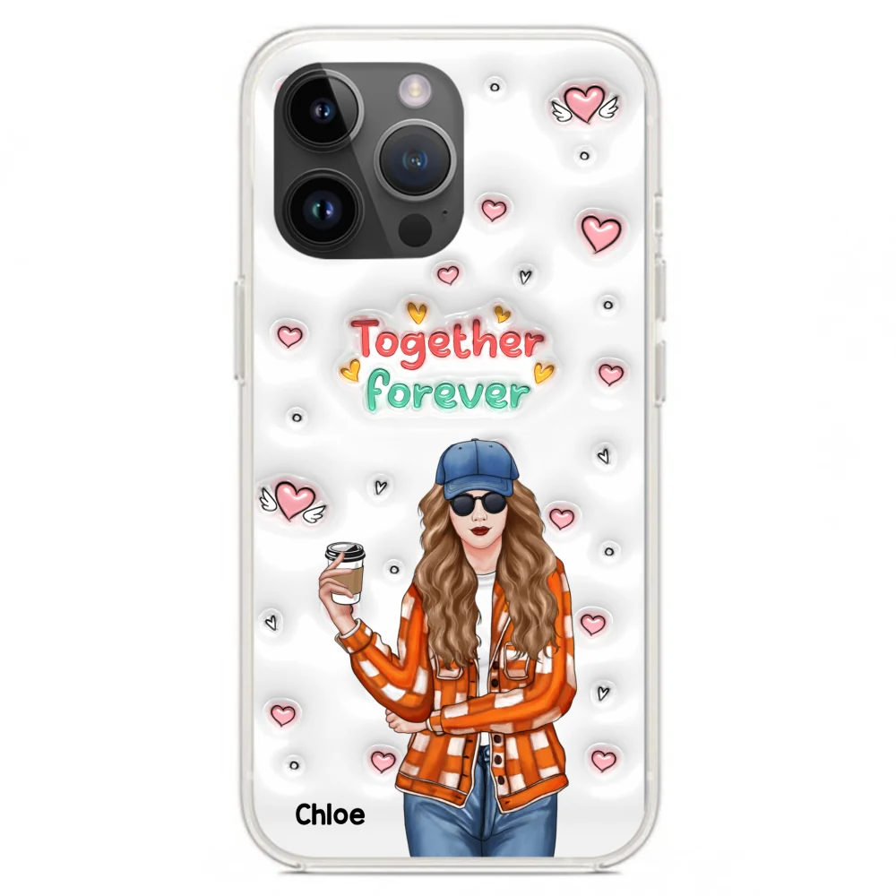 Together Forever - Personalized Custom 3D Inflated Effect Phone Case - Image 20