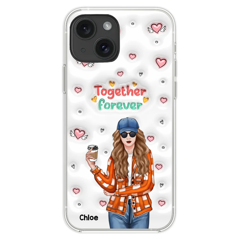 Together Forever - Personalized Custom 3D Inflated Effect Phone Case - Image 21