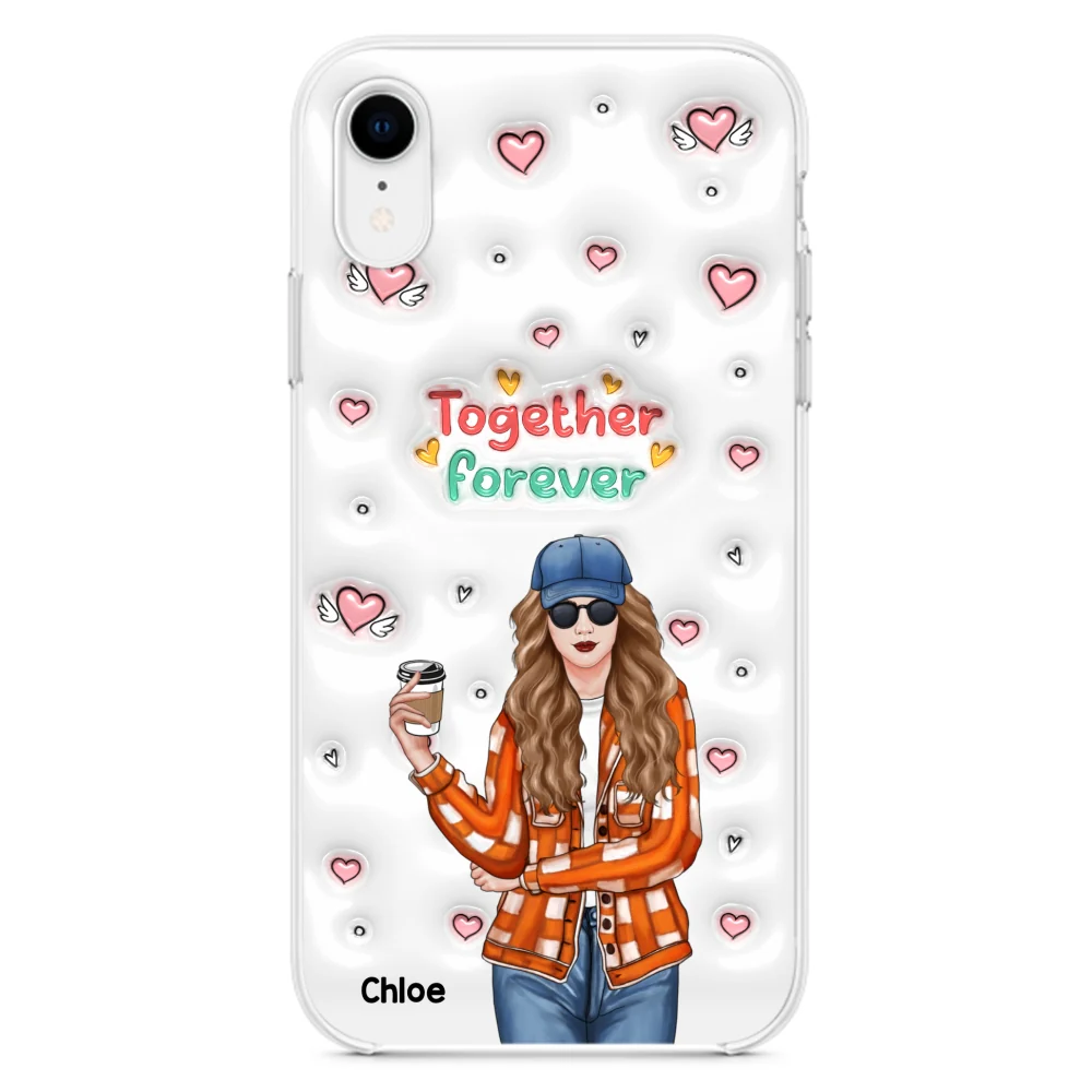 Together Forever - Personalized Custom 3D Inflated Effect Phone Case - Image 23