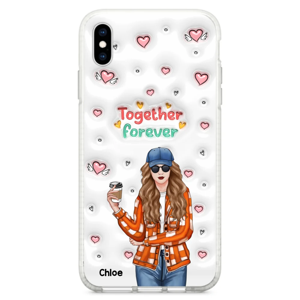 Together Forever - Personalized Custom 3D Inflated Effect Phone Case - Image 24