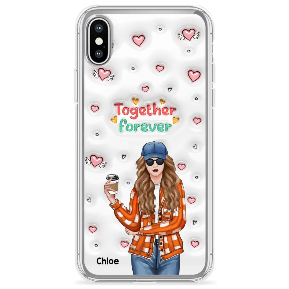 Together Forever - Personalized Custom 3D Inflated Effect Phone Case - Image 25
