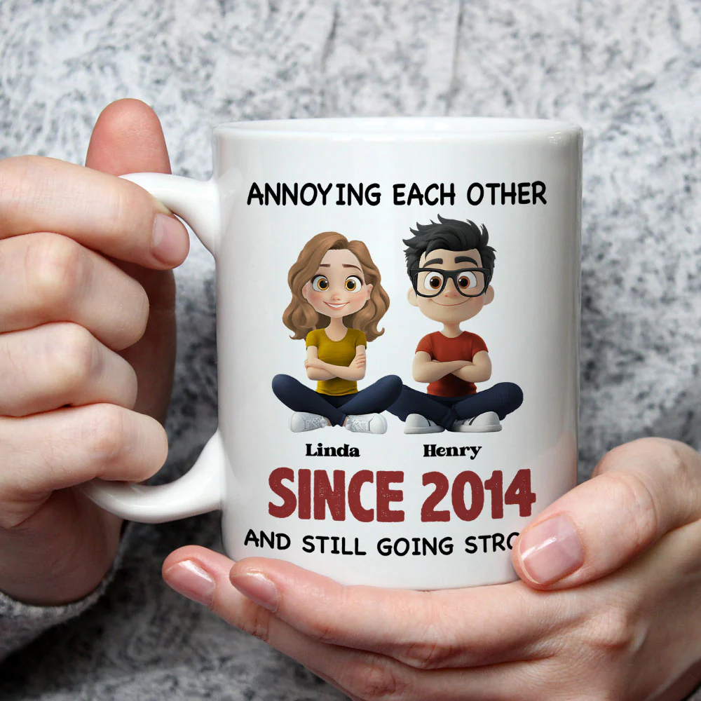 Together Forever - Personalized Custom Coffee Mug - Image 5