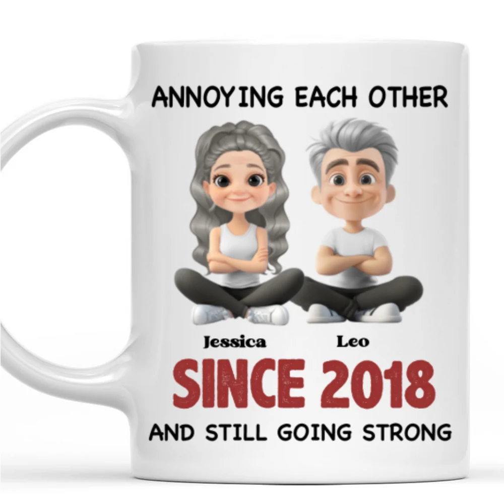 Together Forever - Personalized Custom Coffee Mug - Image 8